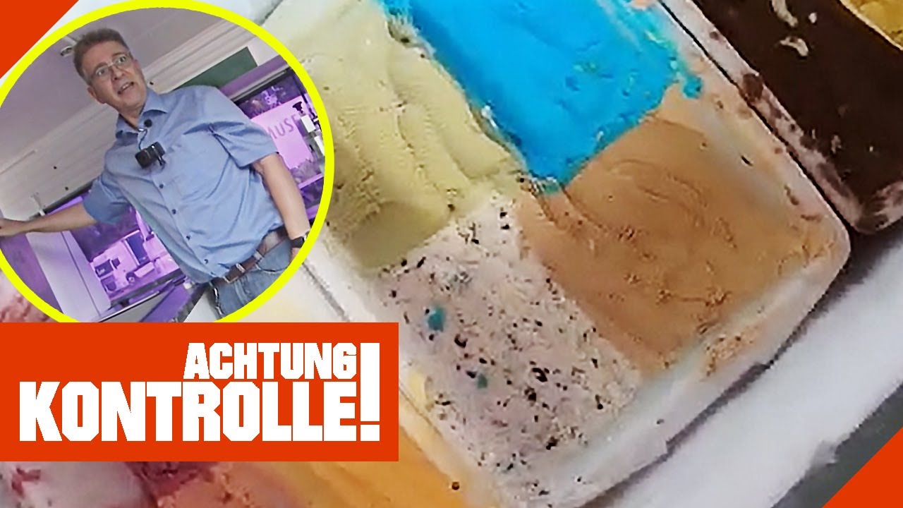 Lebensmittelkontrolle: Eiswagen verfehlt sämtliche Standards! | 1/2 | Kabel Eins | Achtung Kontrolle