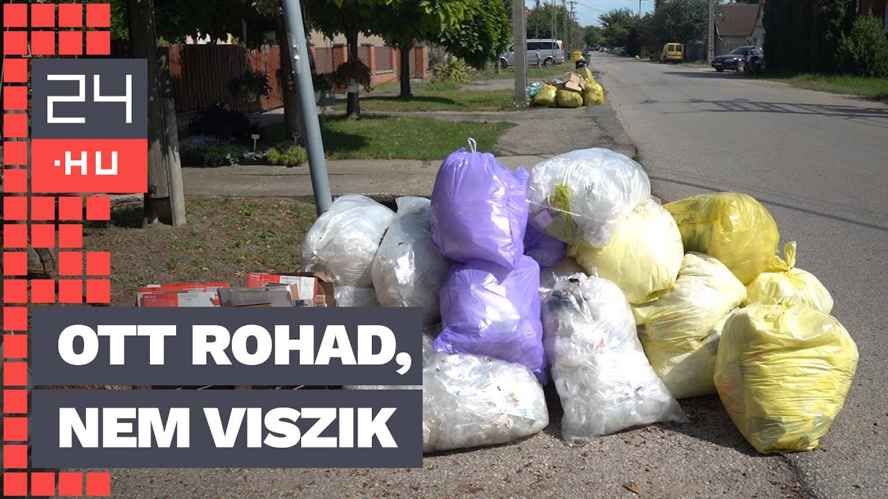 Áll a szemét az utcákon, tehetetlenek az önkormányzatok | 24.hu