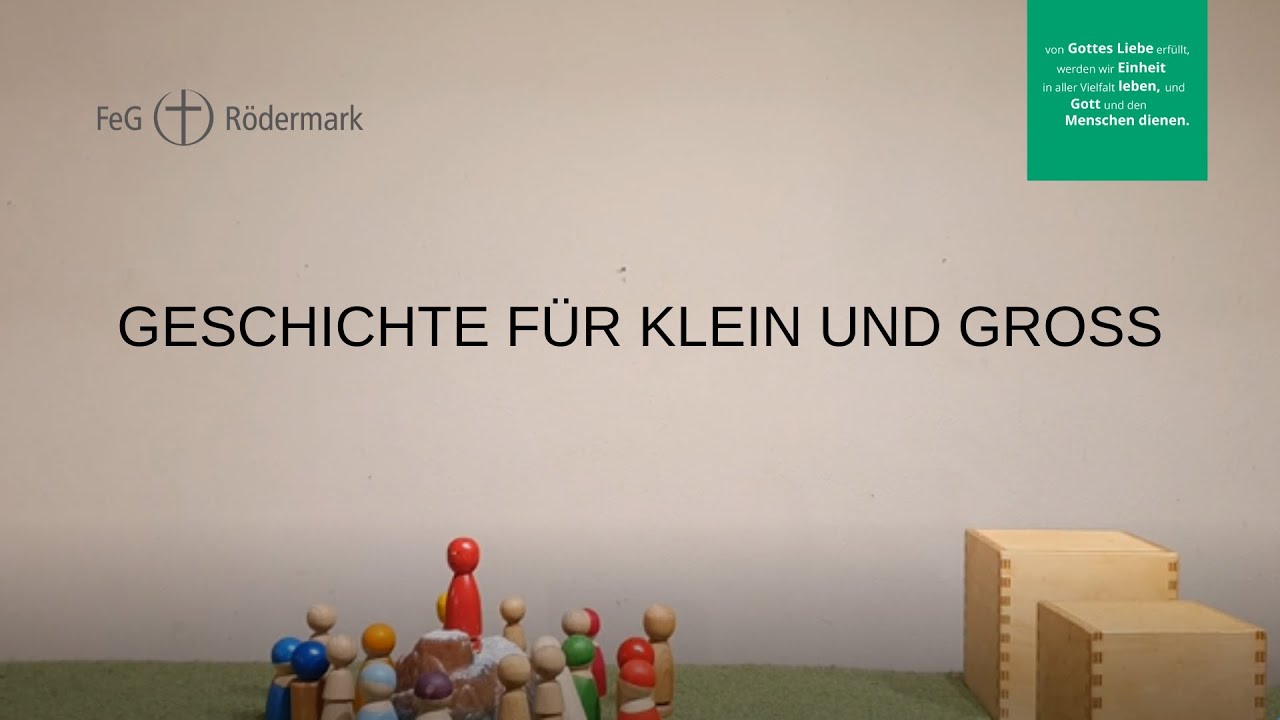 Kindergeschichte Beten, Bergpredigt, Für Kinder erklärt