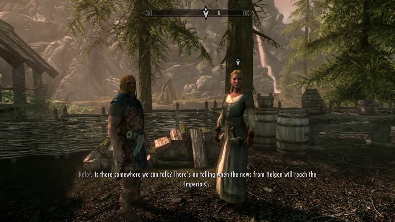The Elder Scrolls V: Skyrim Special Edition (PS4) | Escape Helgen