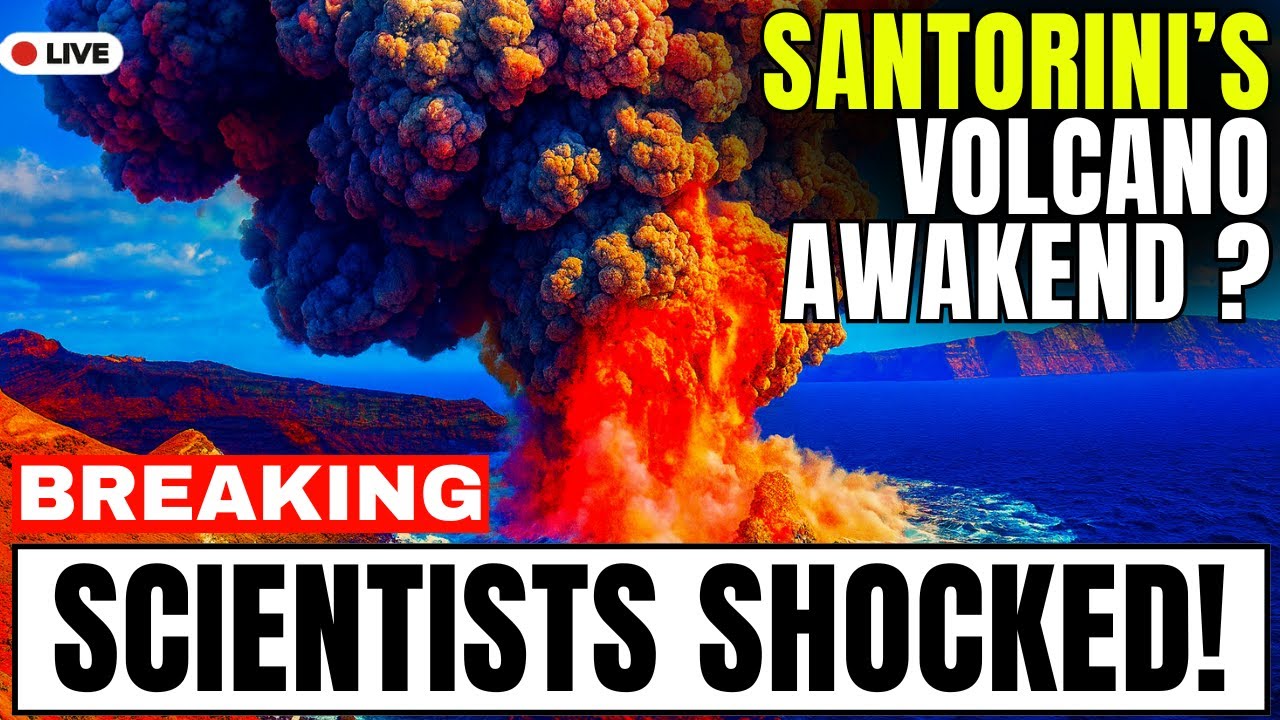 1 MINUTE AGO: Santorini&rsquo;s Volcano TERRIFIES Scientists - Moving Fault Lines REVEAL Secret!