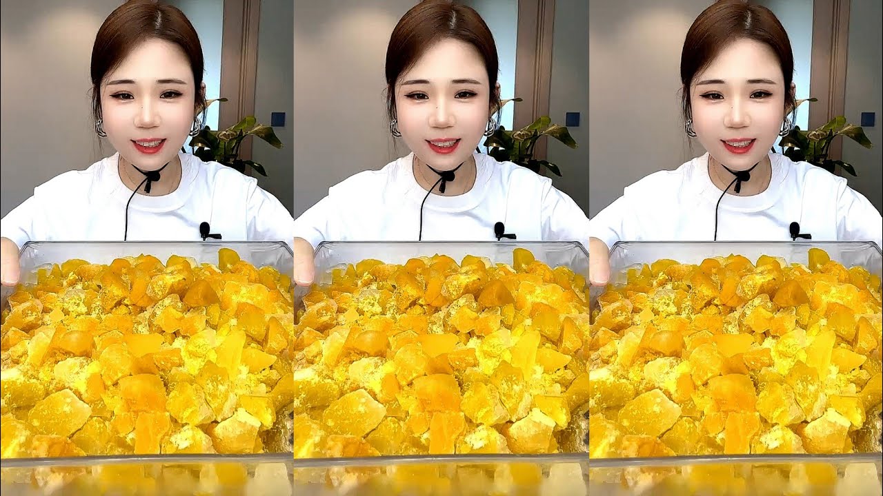 ASMR HARD ICE EATING YY