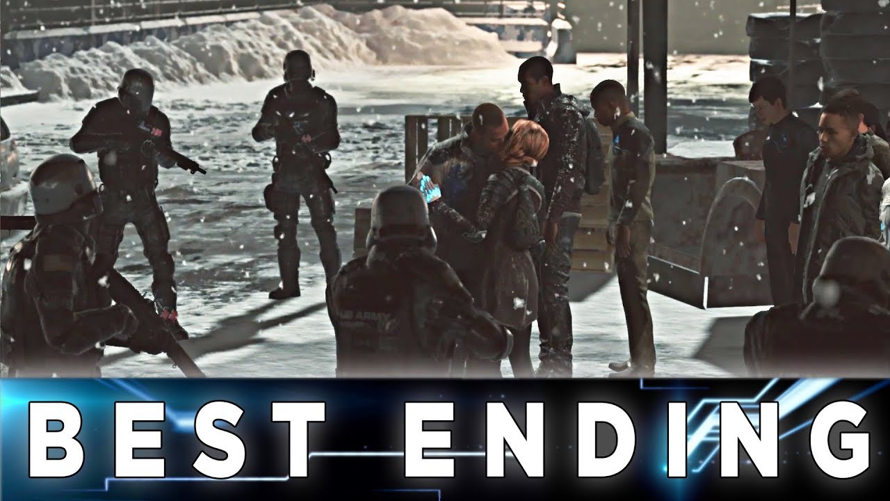 Detroit: Become Human - Markus Perfect Ending // A Moral Revolution
