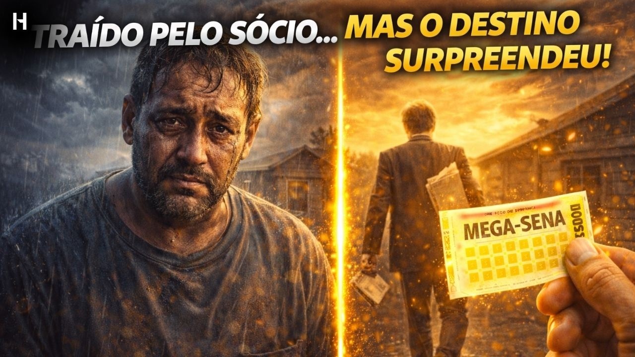O Homem Que Perdeu Tudo Para o Sócio… Mas a Mega-Sena Mudou Seu Destino