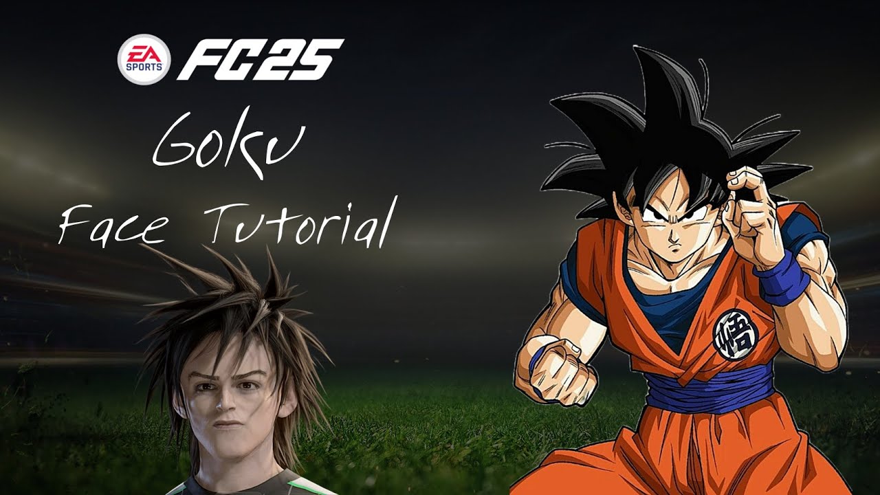 Goku FC25 Pro Clubs Face