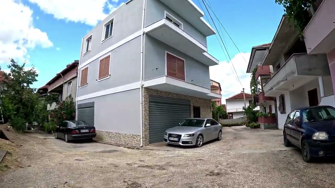Pogradec Albania exploring the streets
