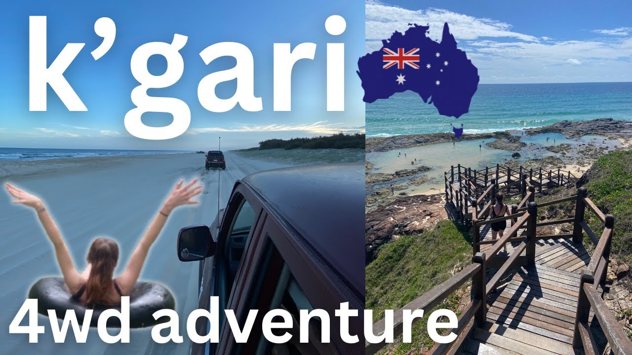 K'gari (Fraser Island) Adventure | Drop Bear 4WD Tour | australia east coast ep. 5