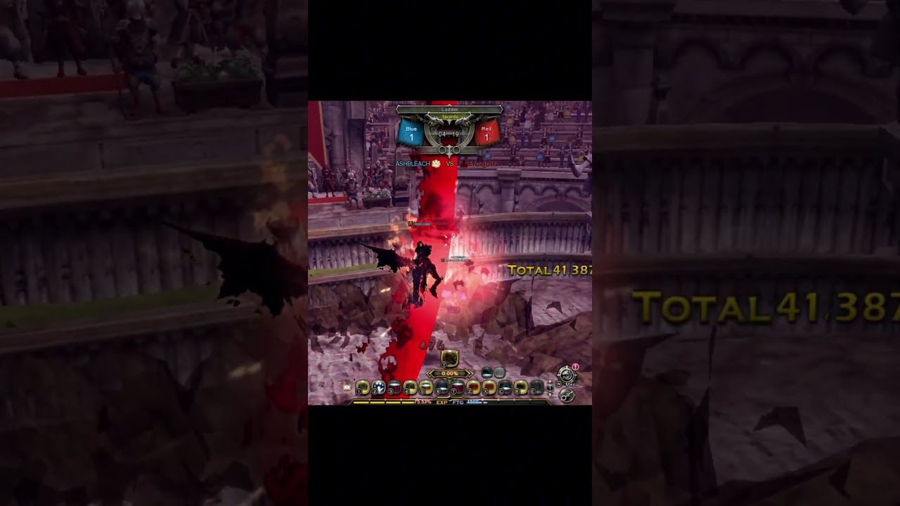 Dark Avenger vs Adept (PVP Ladder Rank #43) - Dragon Nest Sea #gaming  #dragonnest #games