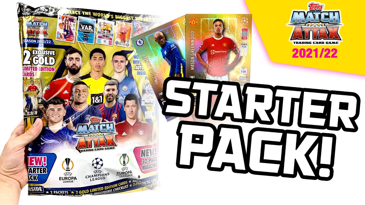 *NEW* COLLECTION!! | Topps MATCH ATTAX 2021/22 | STARTER PACK!!