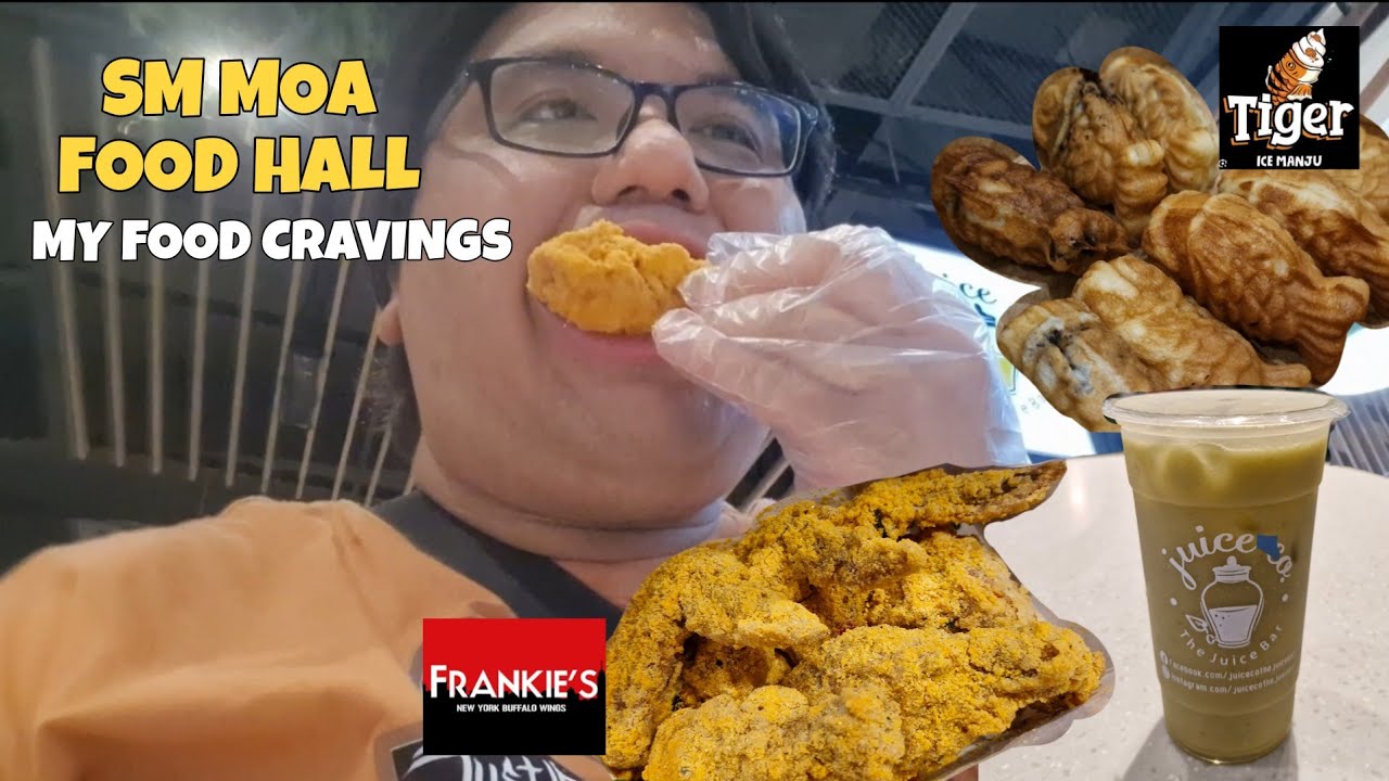 My Food Cravings at SM MOA FOOD HALL and Football Field at MOA SKY | Jeff Rivera