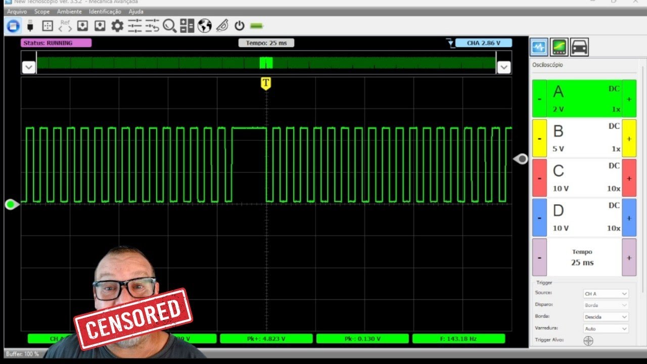 Não ia falar, mas FALEI