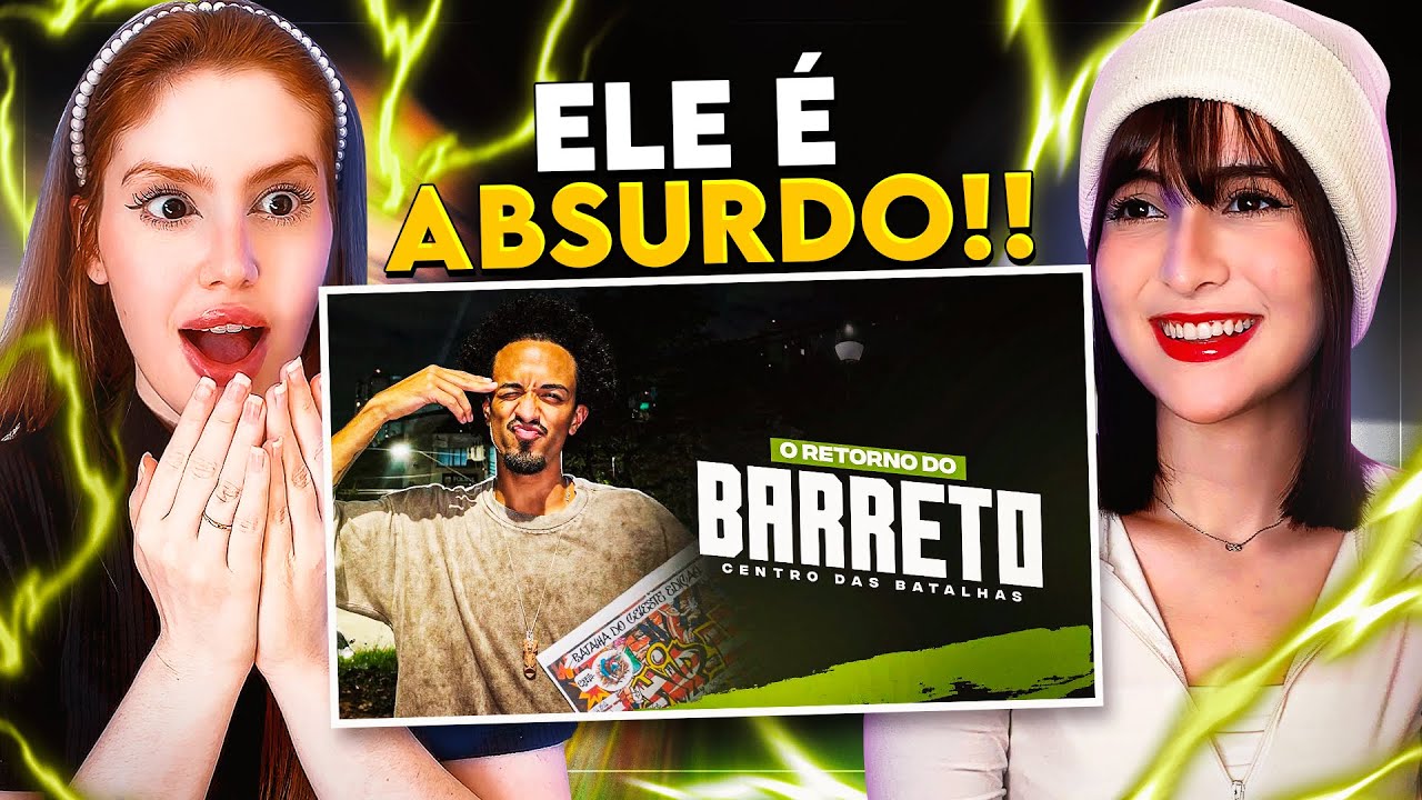 REACT | A VOLTA DO BARRETO nas BATALHAS! | CR Reacts