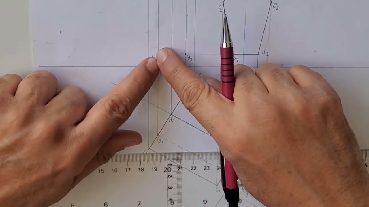 1-وصفية، اسقاط المجسمات، Descriptive Geometry- soled Projection
