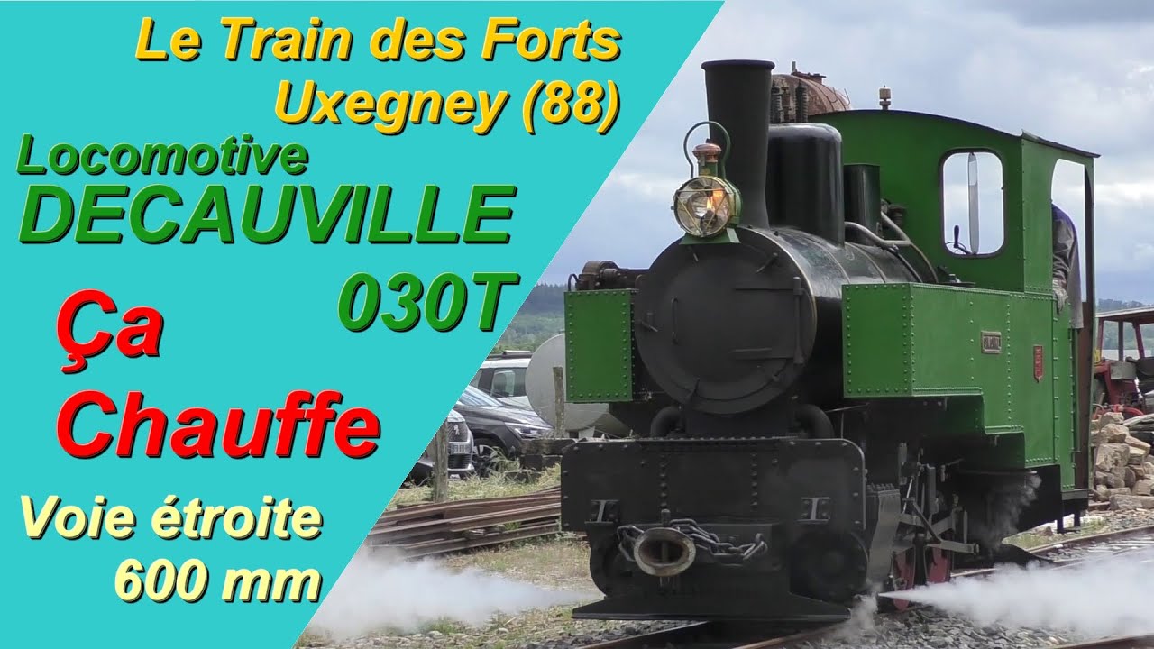Decauville 030T du Train des Forts - Chauffe et man&oelig;uvres au d&eacute;p&ocirc;t