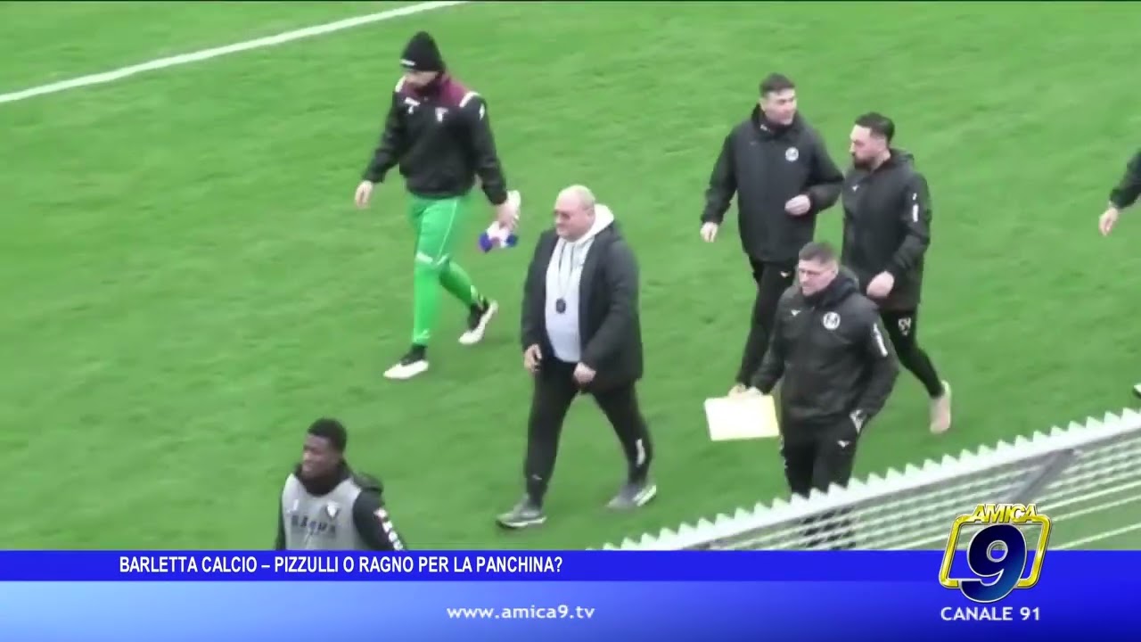 Barletta Calcio - Pizzulli o Ragno per la panchina?