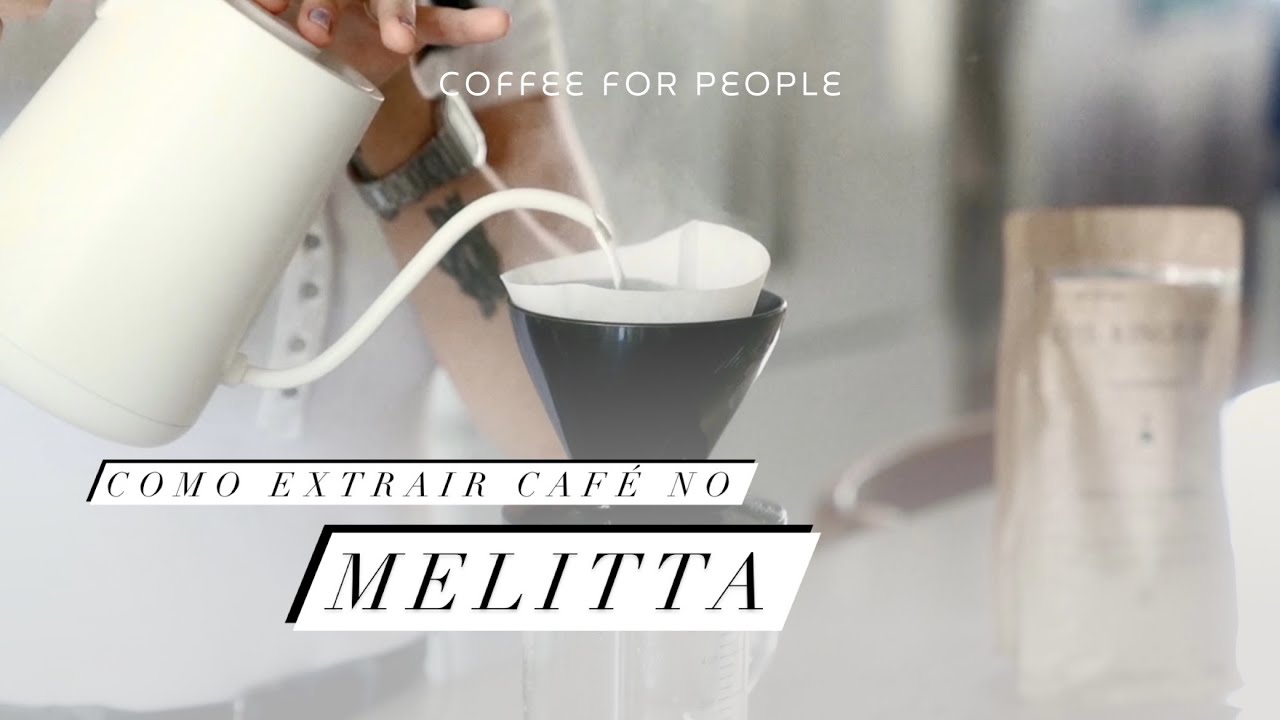 Aprenda a extrair café com Melitta
