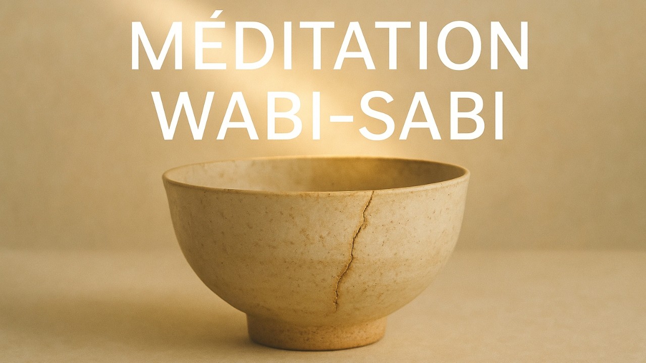 Méditation guidée Wabi-Sabi — accueillir l’imperfection et la simplicité (15 min)