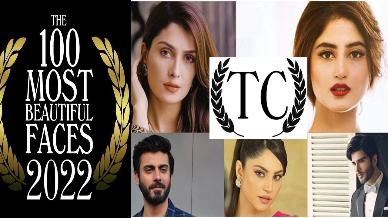 Pakistani actors included in list of 100 most beautiful faces of the year ||  TC candler celebrities