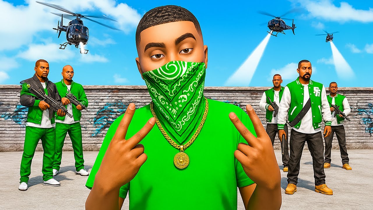 ADOPTIERT von der GANG FAMILIE in GTA 5! 🔫🔥