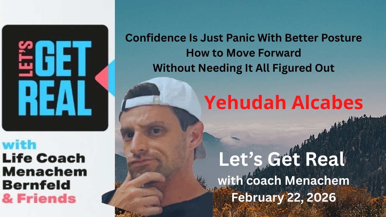 Confidence Is Just Panic with Better Posture, how to move forward without figuring out, Juda Alcabez