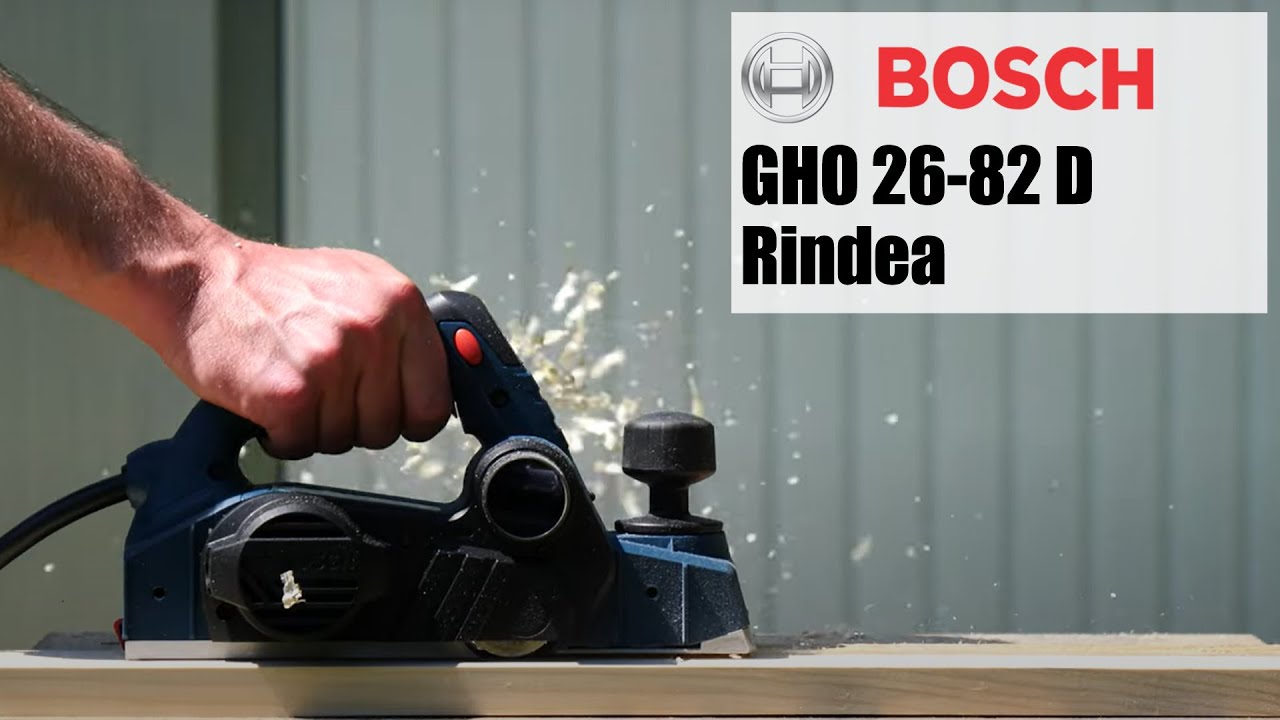 Bosch GHO 26-82 D - Rindea electrica, 710 W, 82 mm, valiza plastic - Prezentare&Test in sarcina