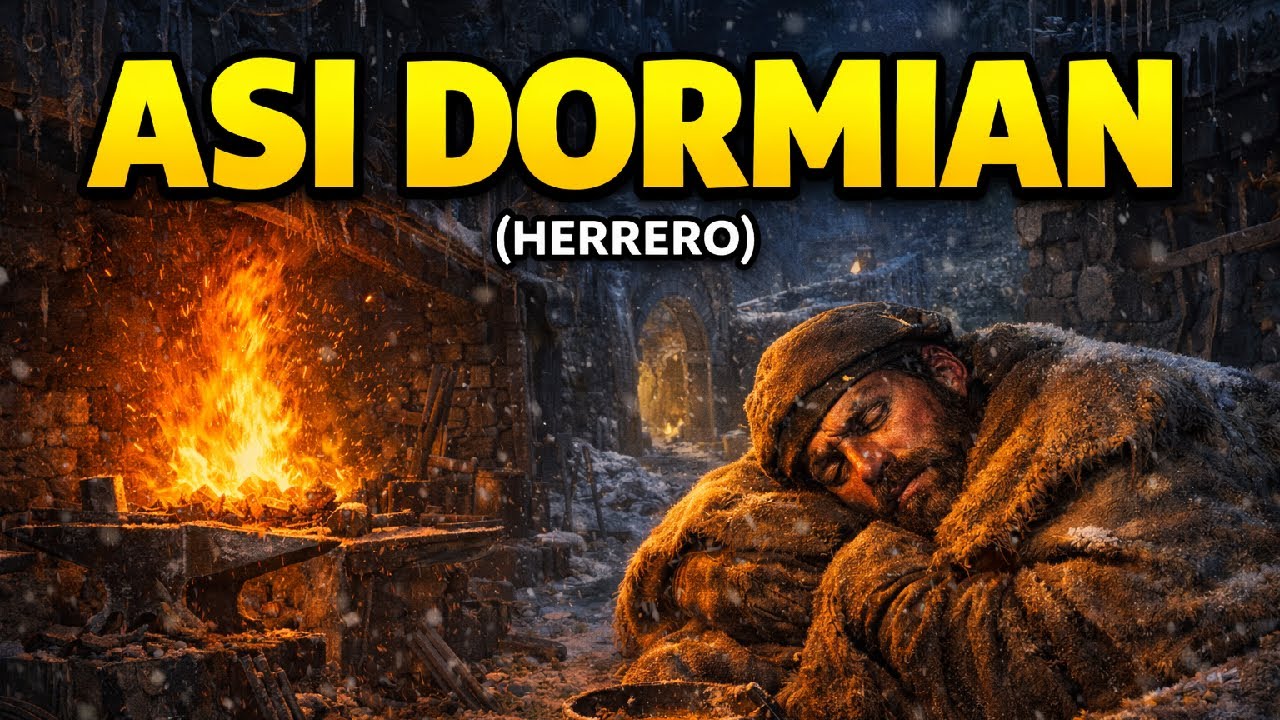 ¿Cómo DORMÍAN los Herreros Medievales junto a la Forja sin Congelarse?