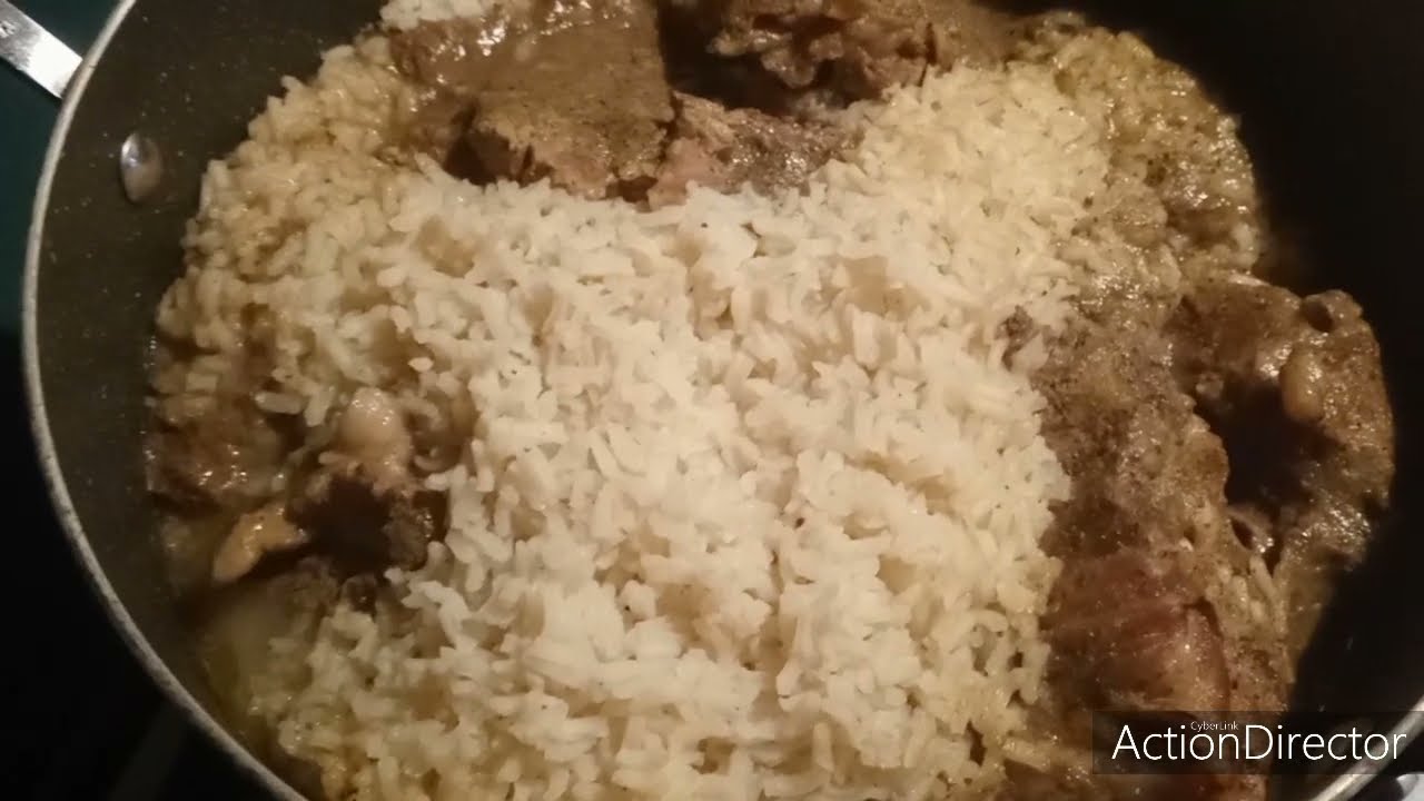 how to cook neckbones and rice
