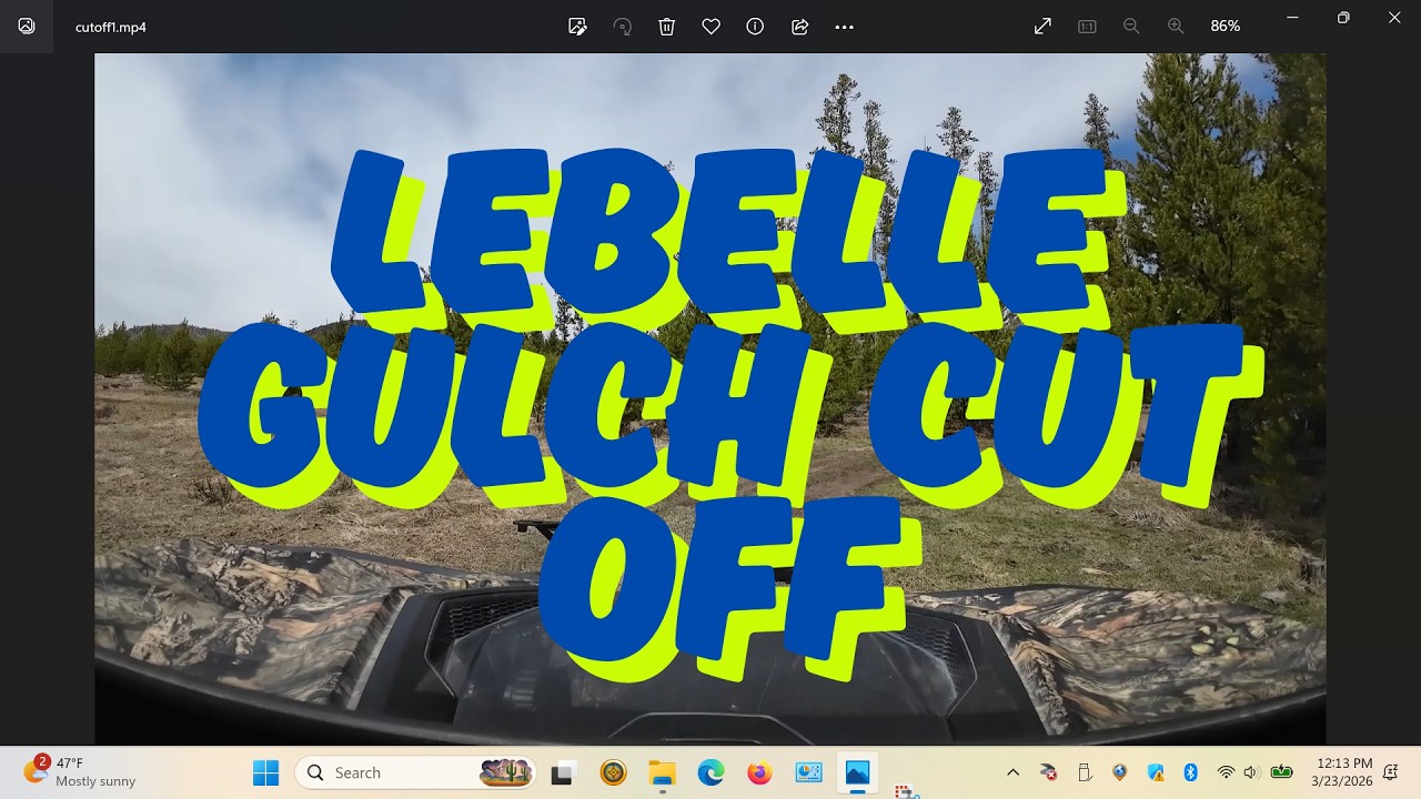 How I get From La belle Gulch to Bernese