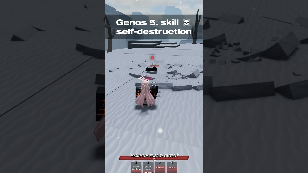 Genos new skill unlocked 💀  #roblox #thestrongestbattlegrounds