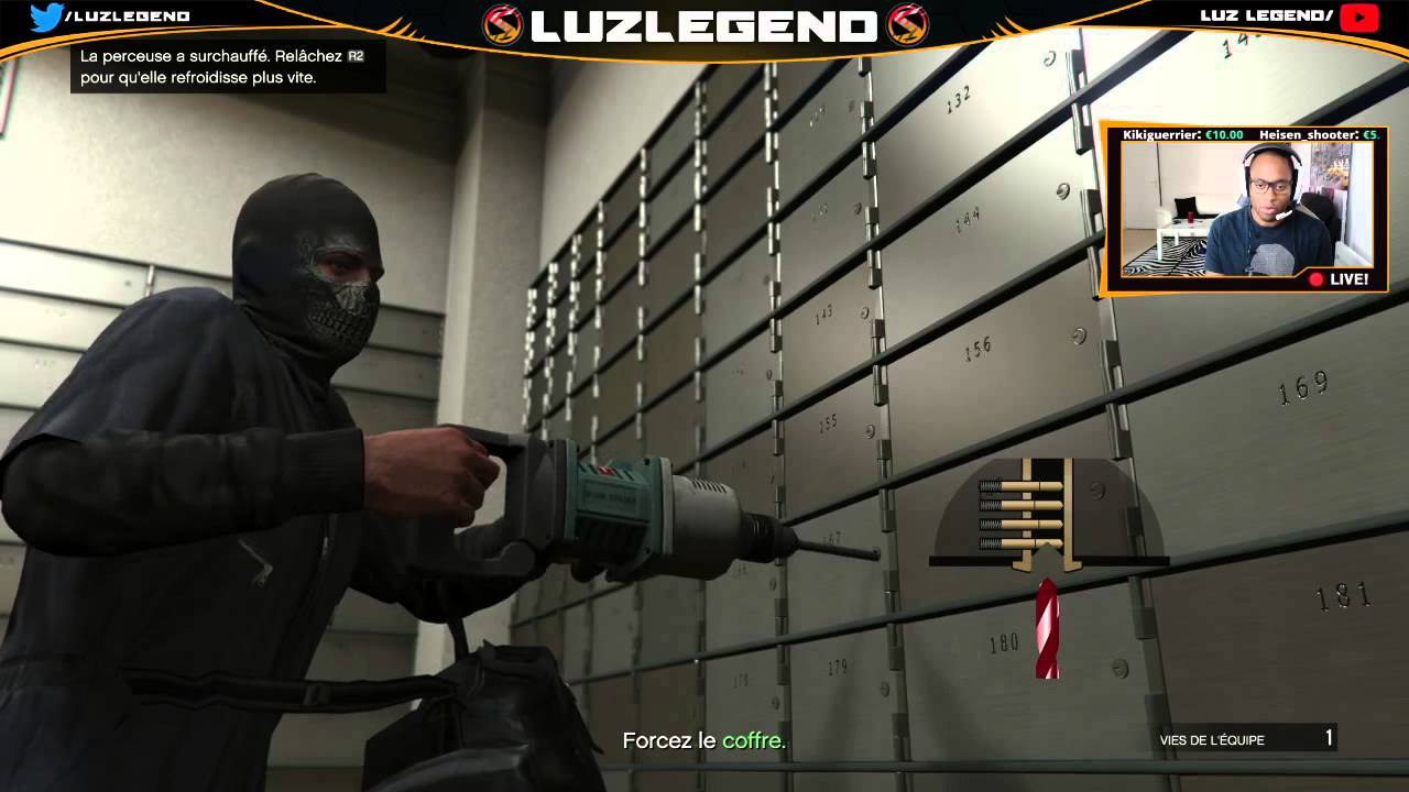 GTA V - Braquage Banque success !