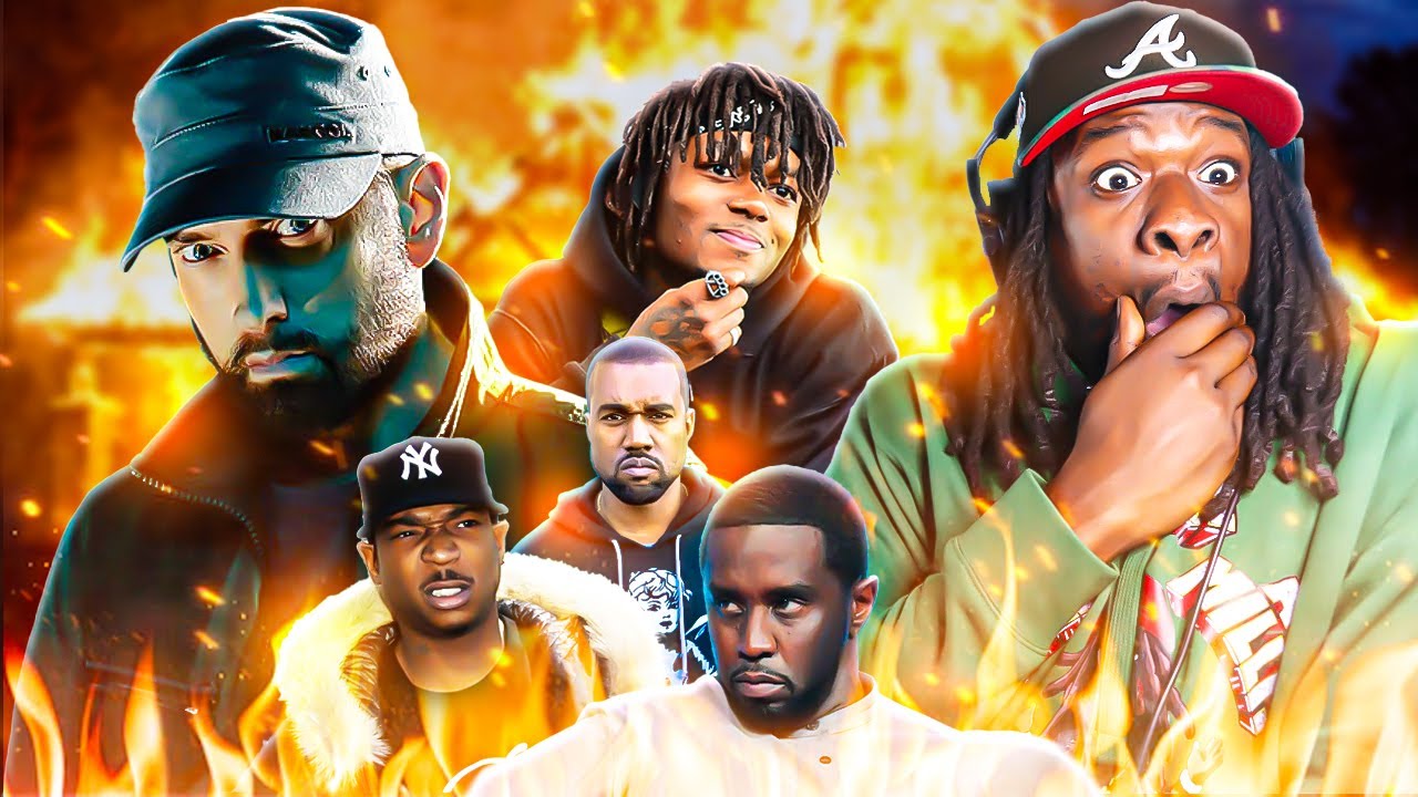 EMINEM ETHERS KANYE, DIDDY & JA RULE! JID - Animals (Pt.1) РЕАКЦИЯ