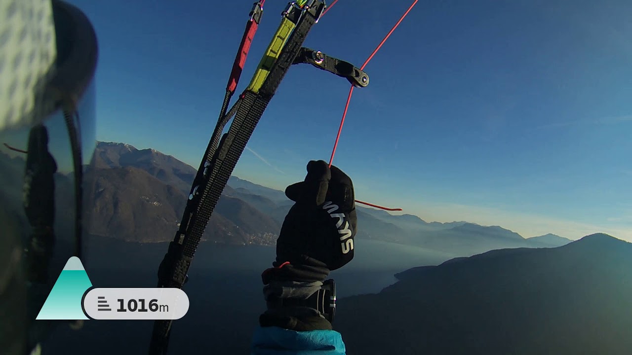 Paragliding - Flying over Cannobio - Skywalk Tequila 5