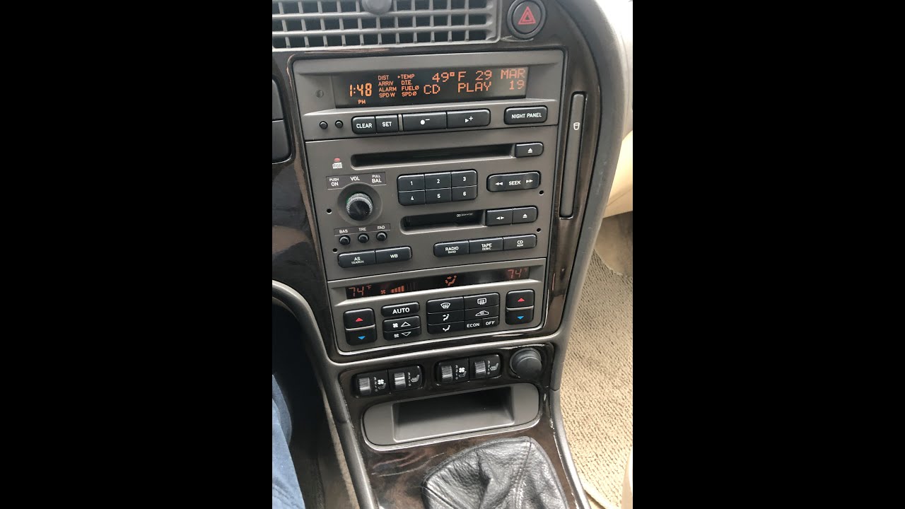 SAAB 9-5 Dash And Console Shifter Bezel Removal & Replacement