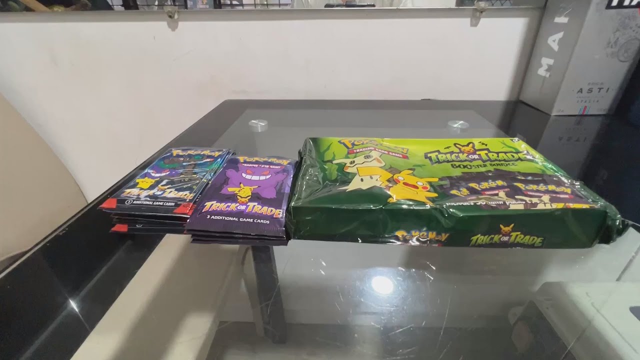 Pokemon Trick or Trade 70 Packs Opening