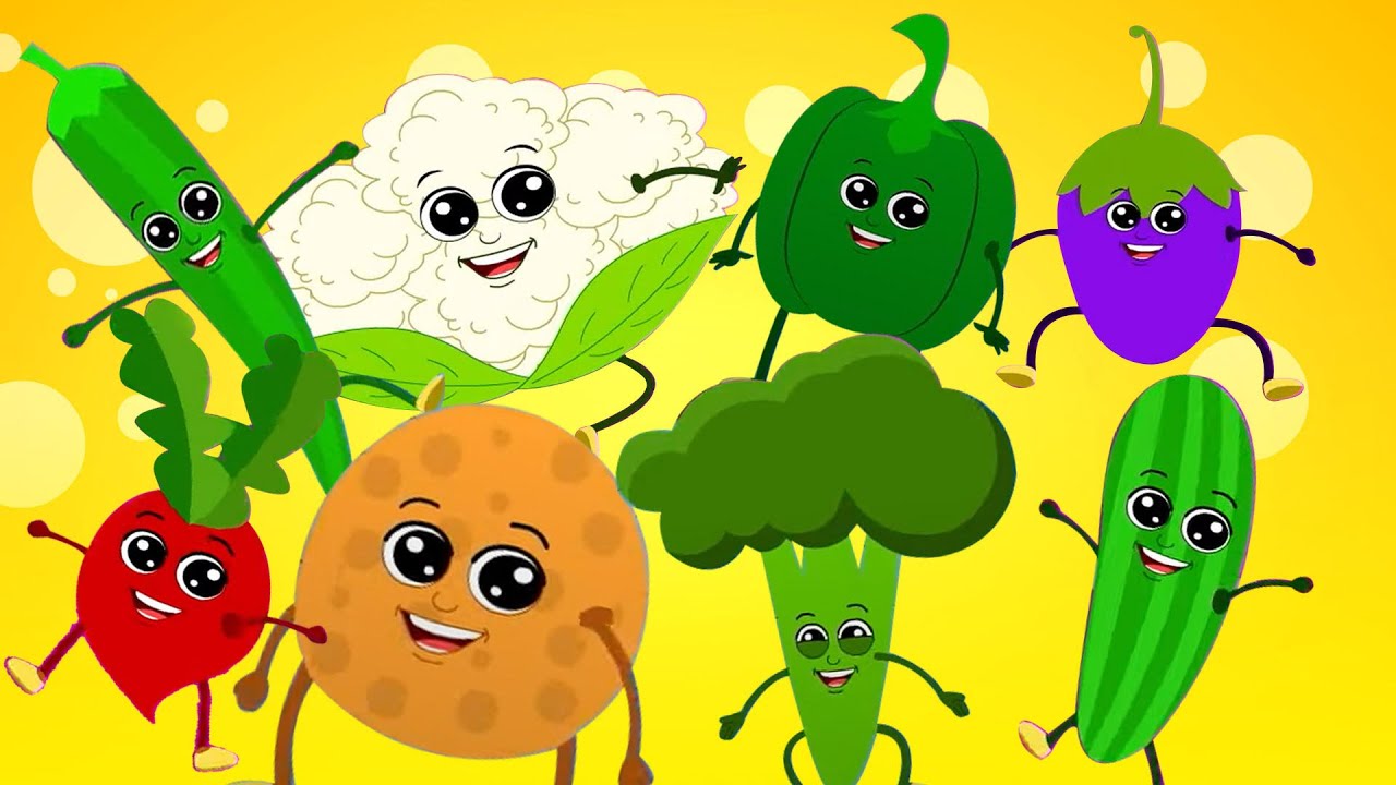 Ten Little Vegetables, Numbers Songs & More Fun Learning Videos for Kids