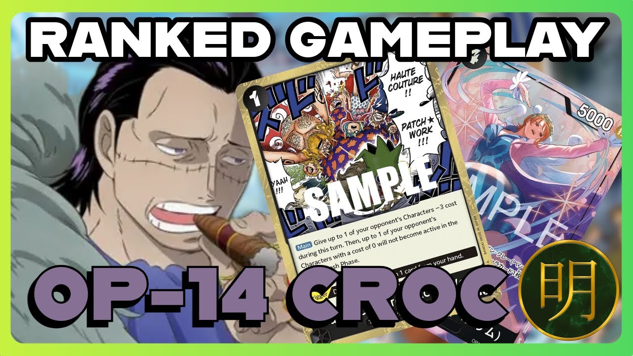 TAKING HAWT CROC OUT FOR A SPIN | OP14 Ranked Gameplay