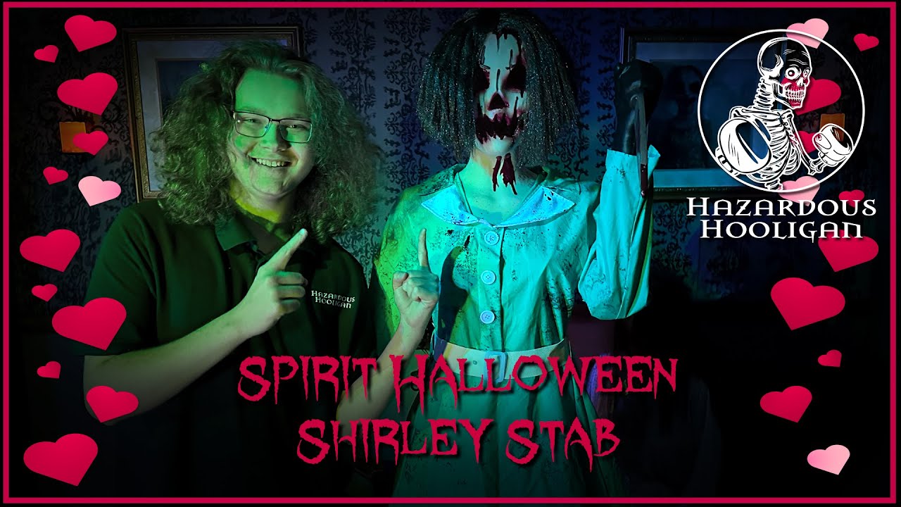 Spirit halloween 2024 - Shirley Stab Setup and Demo