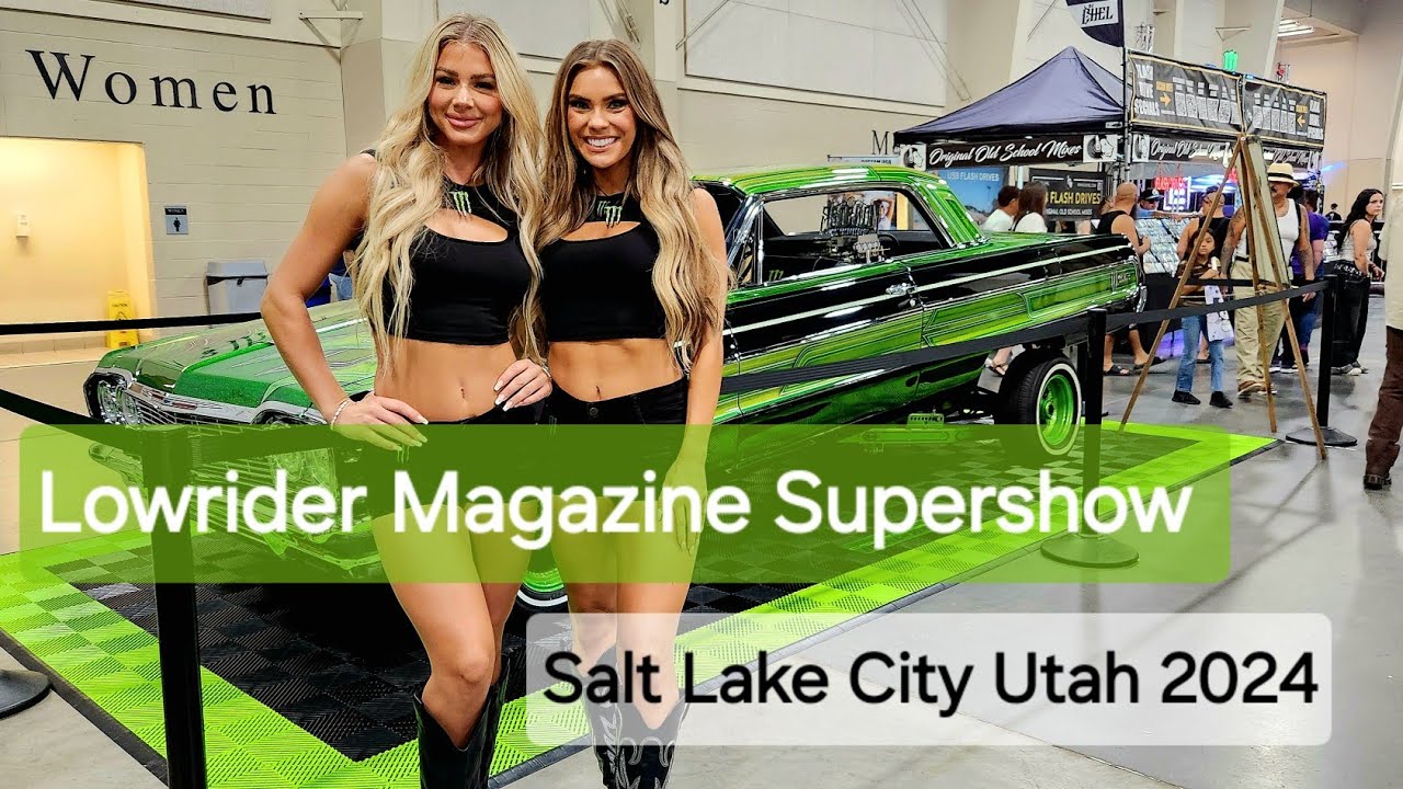 LOWRIDER MAGAZINE SUPERSHOW | SALT LAKE CITY  2024| HOPS, AWARDS, ROLL OUT, CLASSIC CARS & TRUCKS...