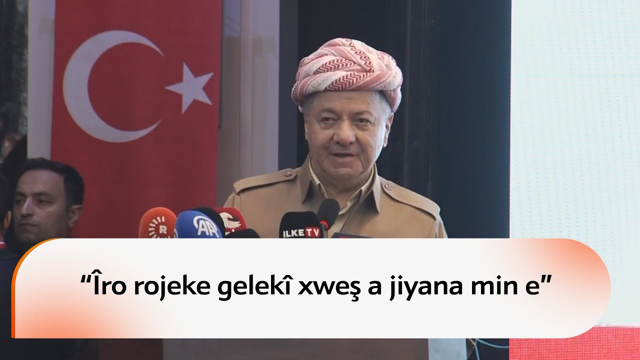 Serok Barzanî di Sempozyuma Melayê Cizîrî de axivî