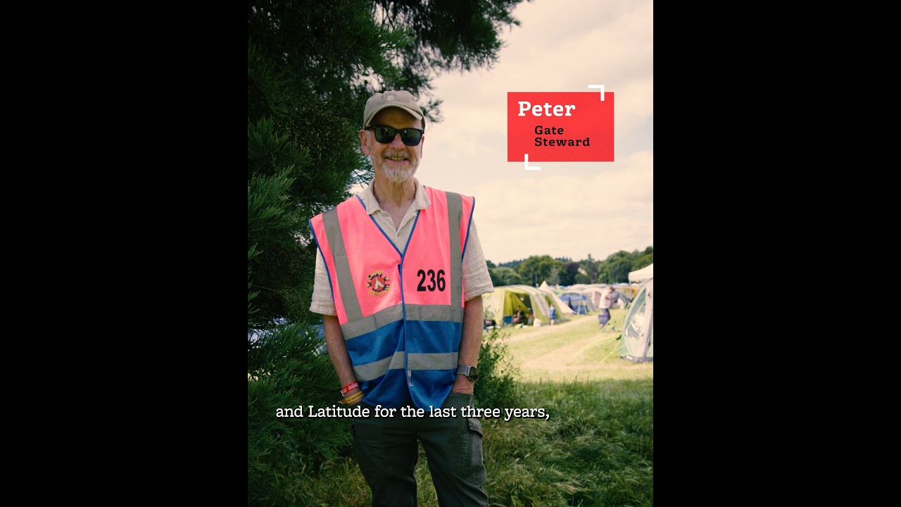 Peter a Gate Steward working at Camp Bestival with Hotbox Events #festival #campbestival