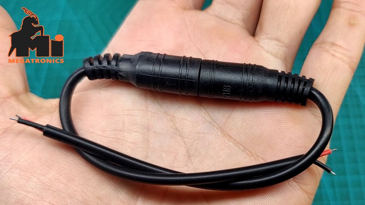 DCMFC2.1-D53S1 | DC male female adapter 2.1 power cable connector DC jack cable