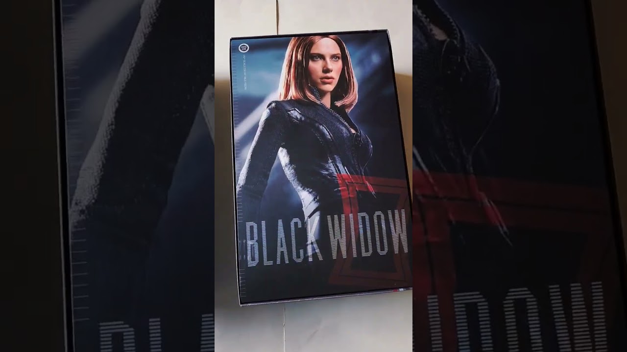 Hot Toys Black Widow Unboxing #blackwidow #hottoys #marvel
