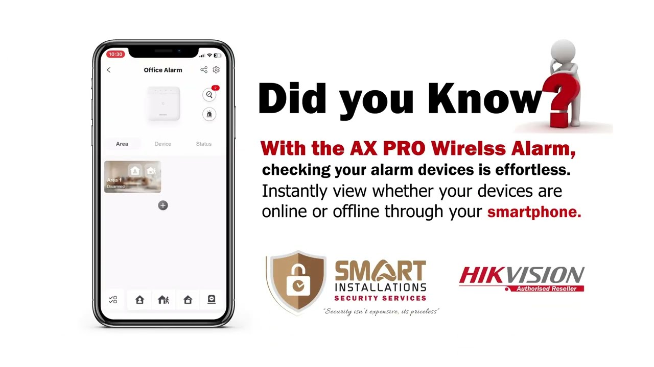 Remote Monitoring for Hikvision AX PRO Wireless Alarm System