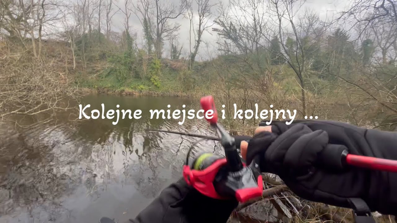 Klątwa pierwszych rzutów / spinning na stawie w starym kamieniołomie 