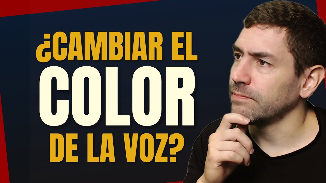 7 formas de cambiar el COLOR de tu voz ¡Diseña tu voz usando tus RESONADORES!