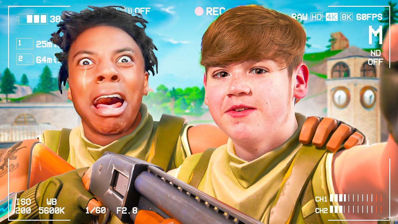 Mongraal играет OG FORTNITE при участии IShowSpeed