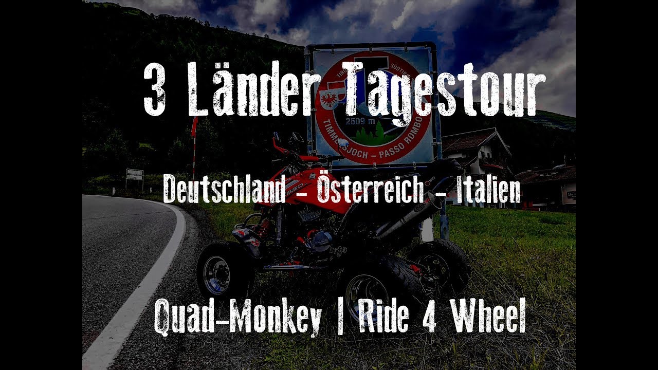 3 Länder Tagestour mit dem Quad - Timmelsjoch - Jaufenpass - Bombardier DS 650 - Quadtour