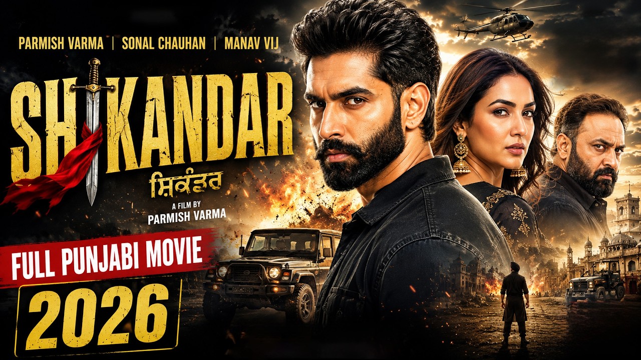 Shikandar Full Punjabi Movie | Parmish Varma | Sonal Chauhan | Manav Vij | New Punjabi Movies 2026