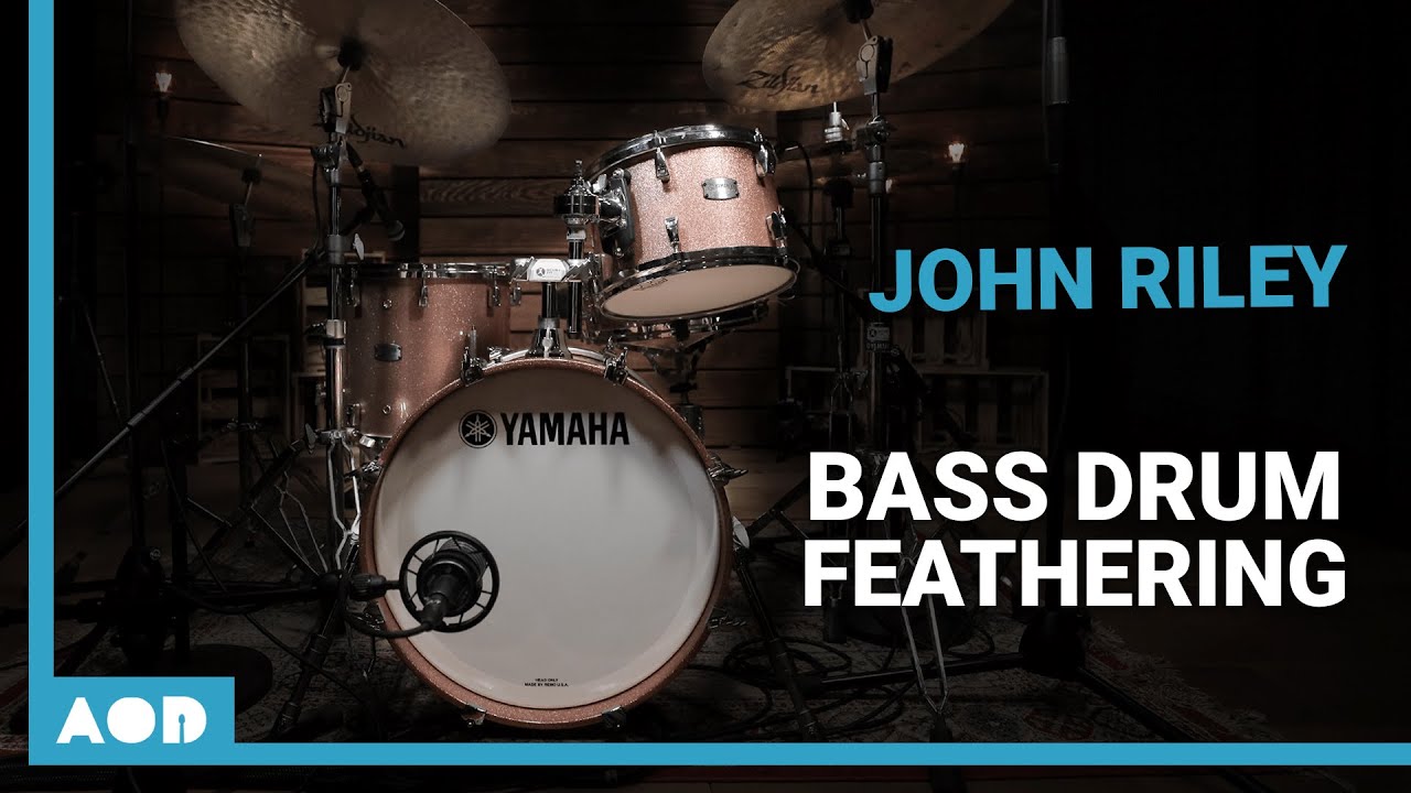 Feathering The Bass Drum | Drum Lesson With John Riley