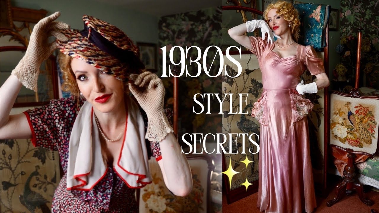 Iconic 1930s Fashion Trends / Inspired by the Mitford Sisters